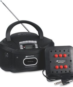 AmpliVox sl1014 SL1014 – 6 Station Listening Center with Boombox