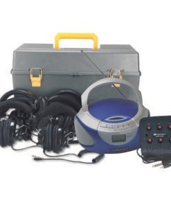 AmpliVox sl1071 Listening Center with Bluetooth CD Boombox with AM /FM Radio