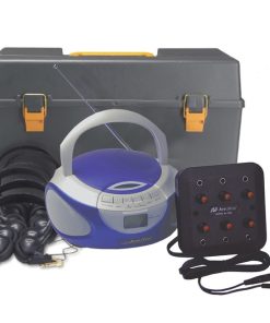 AmpliVox sl1070 Listening Center with Bluetooth CD Boombox with AM /FM Radio