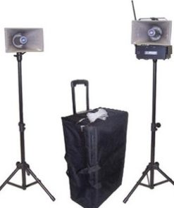 AmpliVox sw635 SW635 – Wireless Handheld Half-Mile Hailer Kit