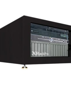 XrackPro XR-NRE2-6U-US-BLK Noise Reduction Enclosure Rack Cabinet
