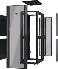 APC by Schneider Electric AR3350X609 Netshelter SX 42U 750mm Wide x 1200mm Deep Enclosure Without Sides Black