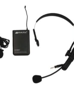 AmpliVox S1693 – Wireless 16 Channel UHF Lapel & Headset Mic Replacement Kit