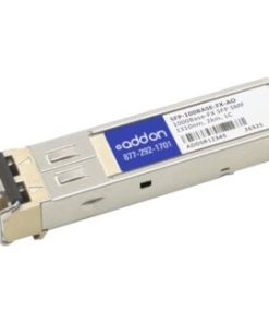 AddOn SFP-100BASE-FX-AO MSA and TAA Compliant 100Base-FX SFP Transceiver (MMF, 1310nm, 2km, LC)