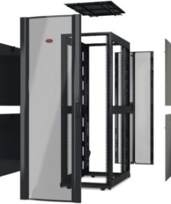 APC by Schneider Electric AR3307X610 NetShelter SX 48U 600mm Wide x 1200mm Deep Enclosure Without Doors Black