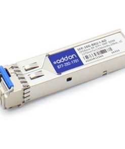 AddOn SFP-10G-BXU-I-AO Cisco SFP-10G-BXU-I Compatible TAA Compliant 10GBase-BX SFP+ Transceiver (SMF, 1270nmTx/1330nmRx, 10km, LC, DOM, Rugged)