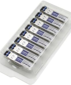 AddOn XBR-000193-AO 8-Pack of Brocade XBR-000193 Compatible TAA Compliant 16GBase-SW Fibre Channel SFP+ Transceiver (MMF, 850nm, 300m, LC)