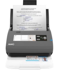 Ambir DS820ix-AS ImageScan Pro 820ix Sheetfed Scanner – 600 dpi Optical