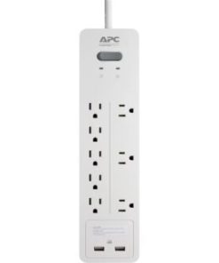 APC by Schneider Electric PH8U2W SurgeArrest Home/Office 8-Outlet Surge Suppressor/Protector
