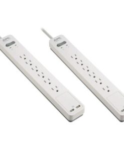 APC by Schneider Electric PE64U2WGDP SurgeArrest Essential 6-Outlet Surge Suppressor/Protector