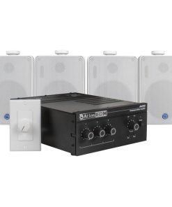 Atlas Sound EZSYS-BGM-S Speaker/Amplifier Kit