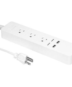 Aluratek ASHPS05F 3-Outlet Surge Suppressor/Protector