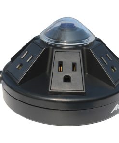 Accell D080B-033K Powramid C Power Center – Surge Protector and USB-A & C Charging Station