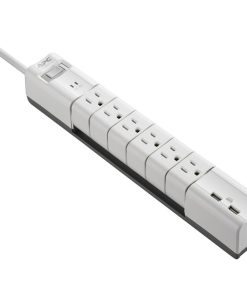 APC by Schneider Electric PE6RU3W SurgeArrest Essential 6-Outlet Surge Suppressor/Protector