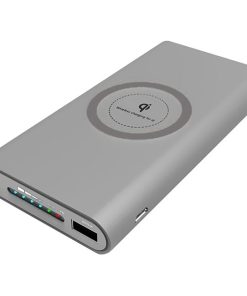 4XEM 4XWLSPWRBANKGR Fast Wireless Charging Power Banks with a 10000mAh Capacity Grey