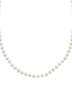 10k Gold Freshwater Cultured Pearl Necklace - 23"