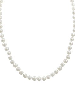 10k Gold Freshwater Cultured Pearl Necklace - 16"