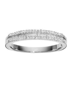 10k White Gold 1/4 Carat T.W. Diamond Ring