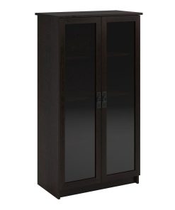 Altra Miller Glass Door Bookcase