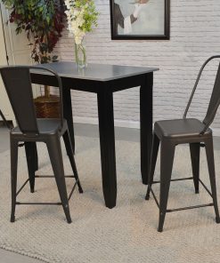 Adeline Stackable Counter Stool 2-piece Set