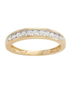 10k Gold 1/4 Carat T.W. Diamond Wedding Ring