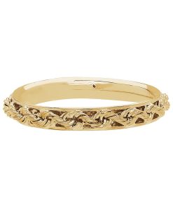 10k Gold Braided Rope Ring
