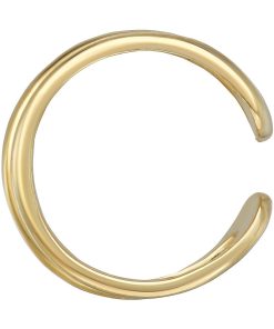14k Gold Double Row Ear Cuff