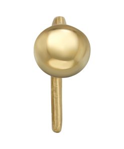 14k Gold Ball Nose Stud