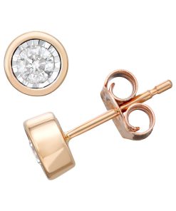 10k Gold 1/4-ct. T.W. Diamond Earrings