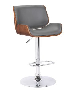 Armen Living London Contemporary Swivel Bar Stool