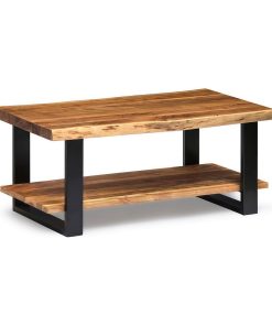 Alaterre Furniture Alpine Live Edge Coffee Table