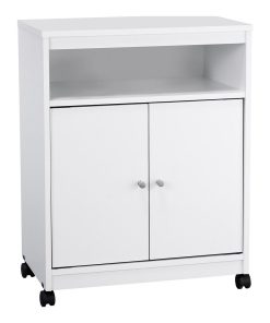 Ameriwood Home Good To Go Landry Microwave Cart