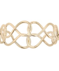 Au Naturale 14k Yellow Gold Infinity Ring