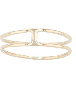 Au Naturale 14k Yellow Gold Double Ring