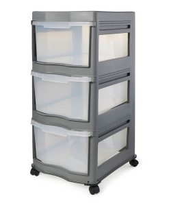 3 Sprouts UTCOTR Collapsible Toy Chest Storage Bin for Kids Playroom, Otter