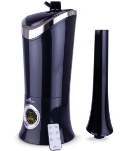 Air Innovations MH-701BA Ultrasonic Cool Mist Aromatherapy Humidifier, Black