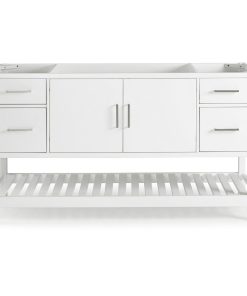 Alaterre Furniture Harrison White Vanity Cabinet