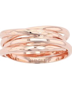 Au Naturale 14k Rose Gold Multiband Ring