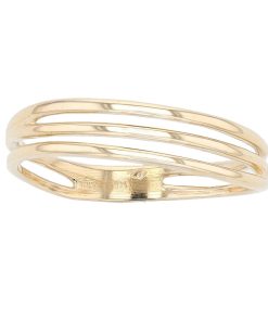 Au Naturale 14k Gold Triple Band Ring
