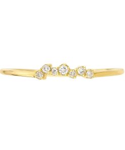 14k Gold Diamond Accent Fashion Ring